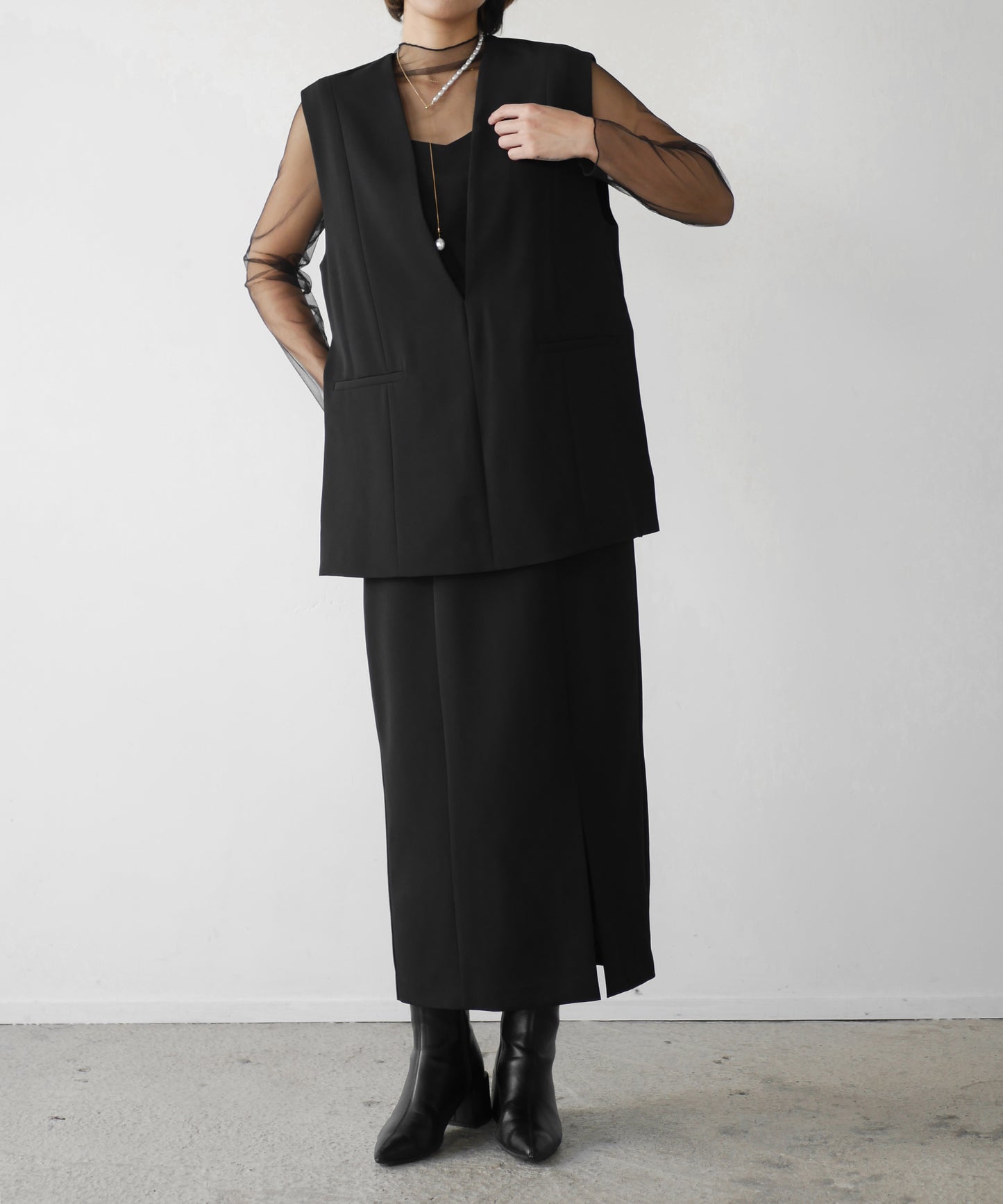 TULE SET UP DRESS