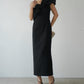 SHINY FRILL DRESS