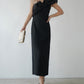 SHINY FRILL DRESS