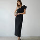 SHINY FRILL DRESS