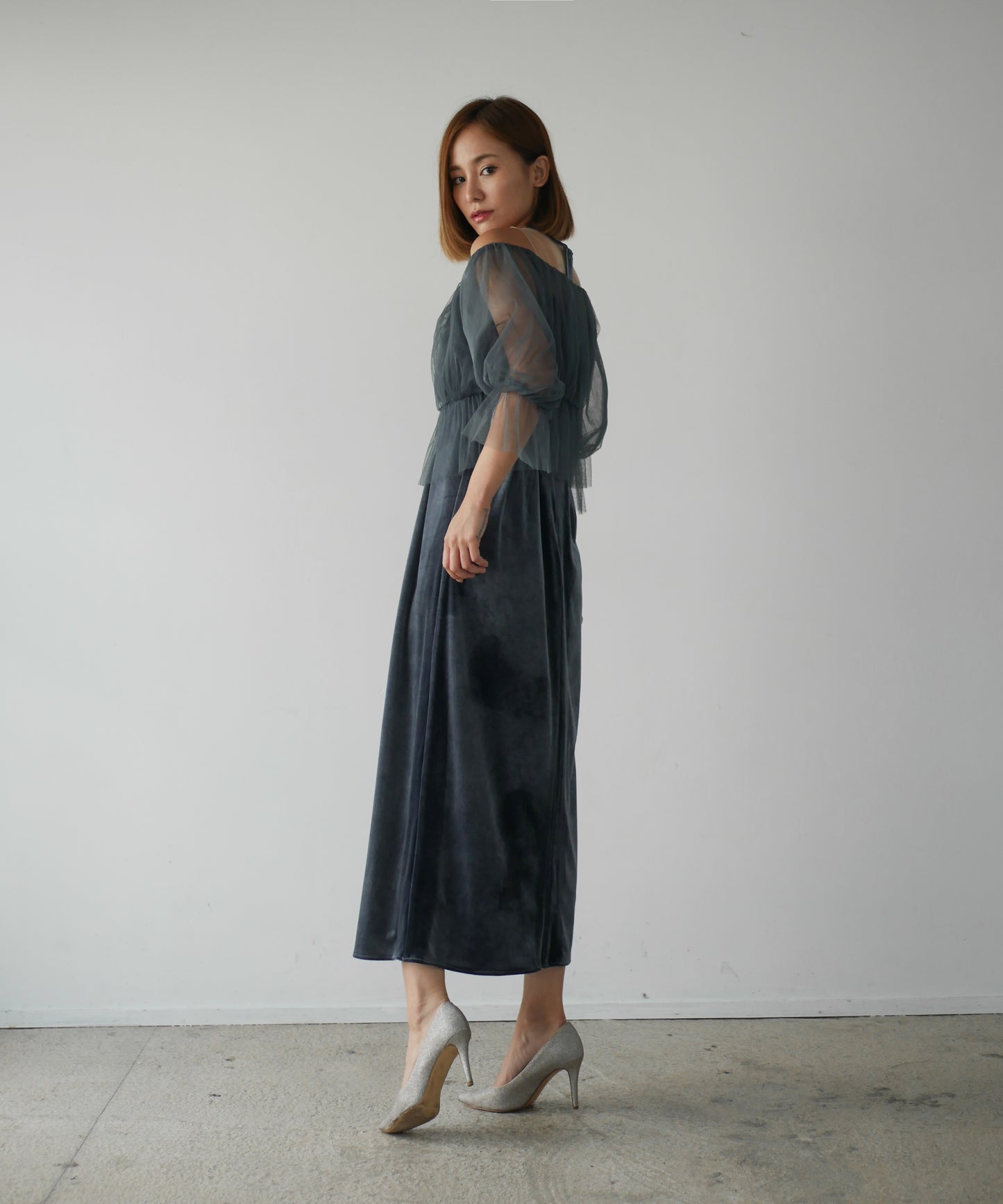 2WAY VELVET DRESS