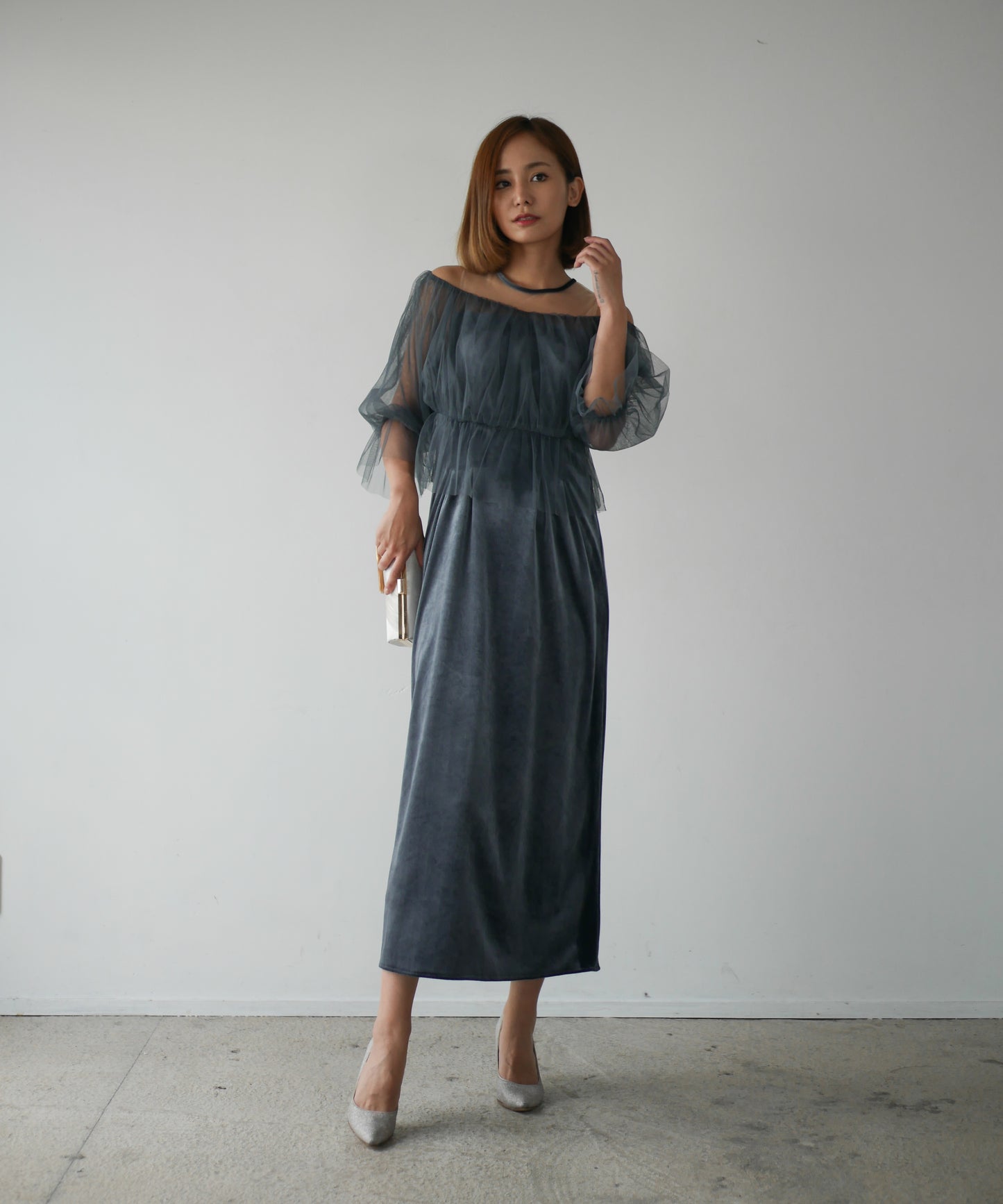 2WAY VELVET DRESS