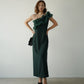 SHINY FRILL DRESS
