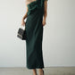SHINY FRILL DRESS