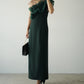 SHINY FRILL DRESS