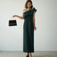 SHINY FRILL DRESS