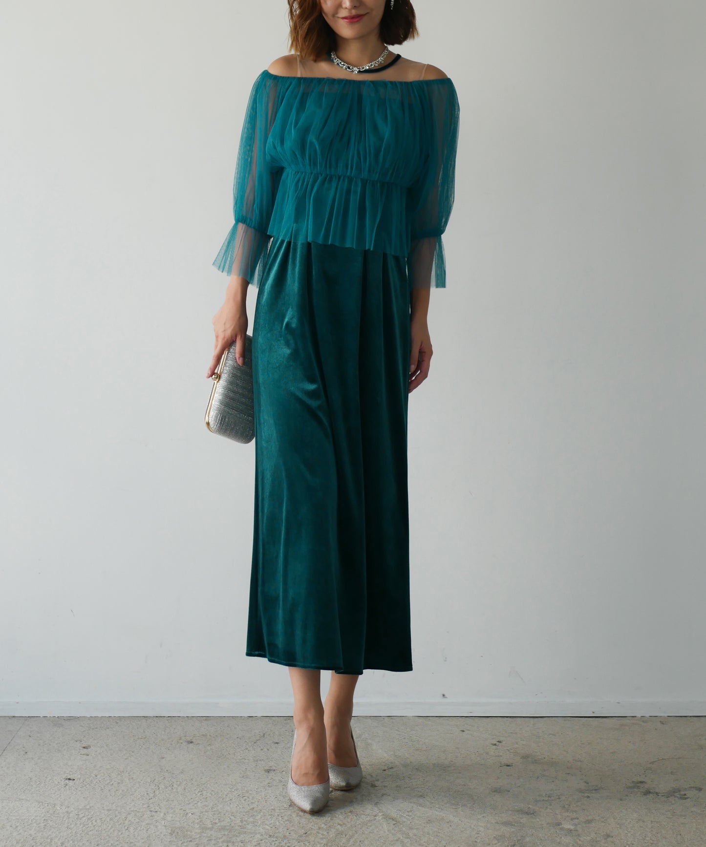 2WAY VELVET DRESS