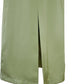 SATIN VOLUME SLEEVE DRESS