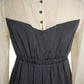 SATIN VOLUME SLEEVE DRESS