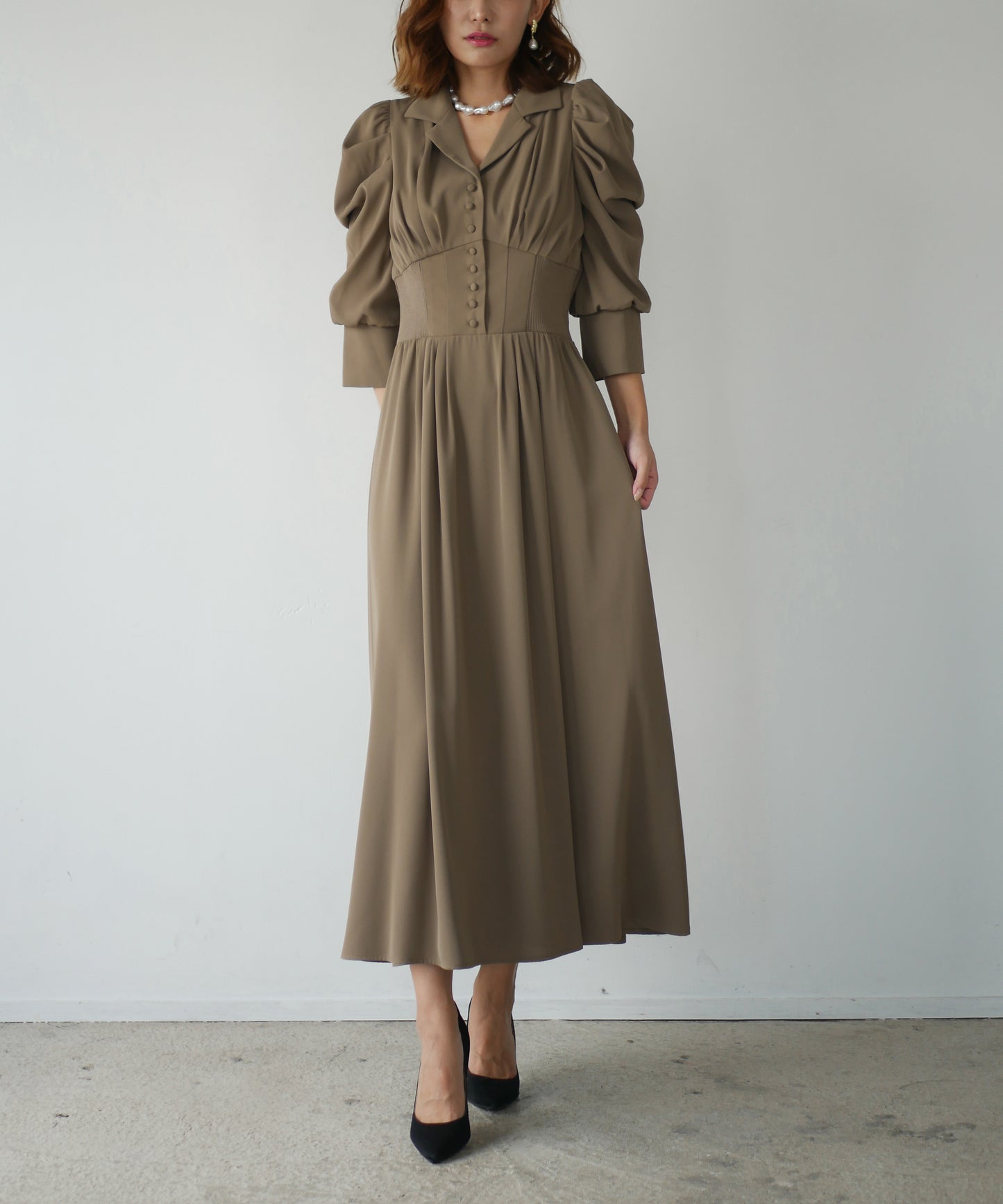 TAILORED DAY DRESS
