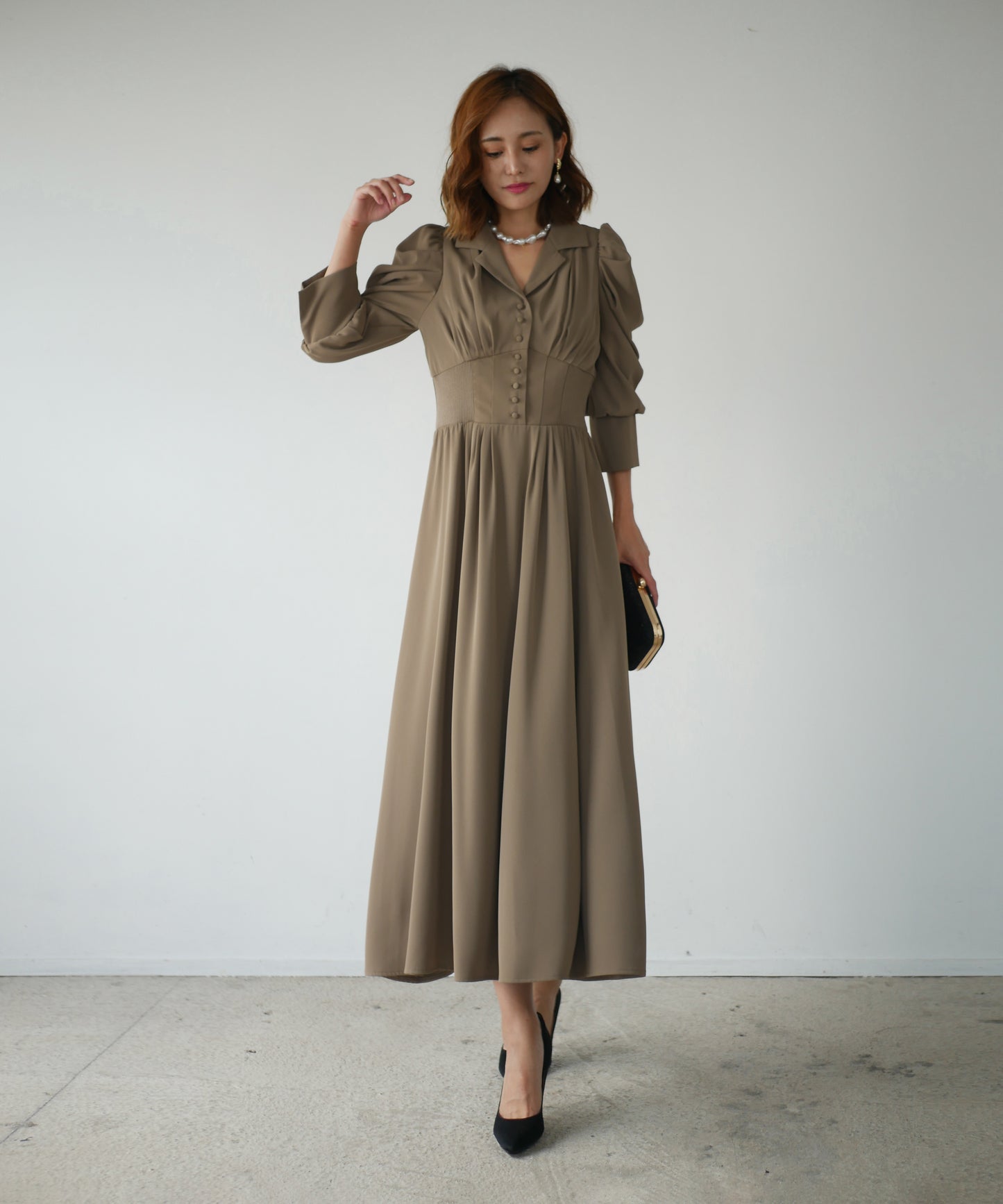 TAILORED DAY DRESS