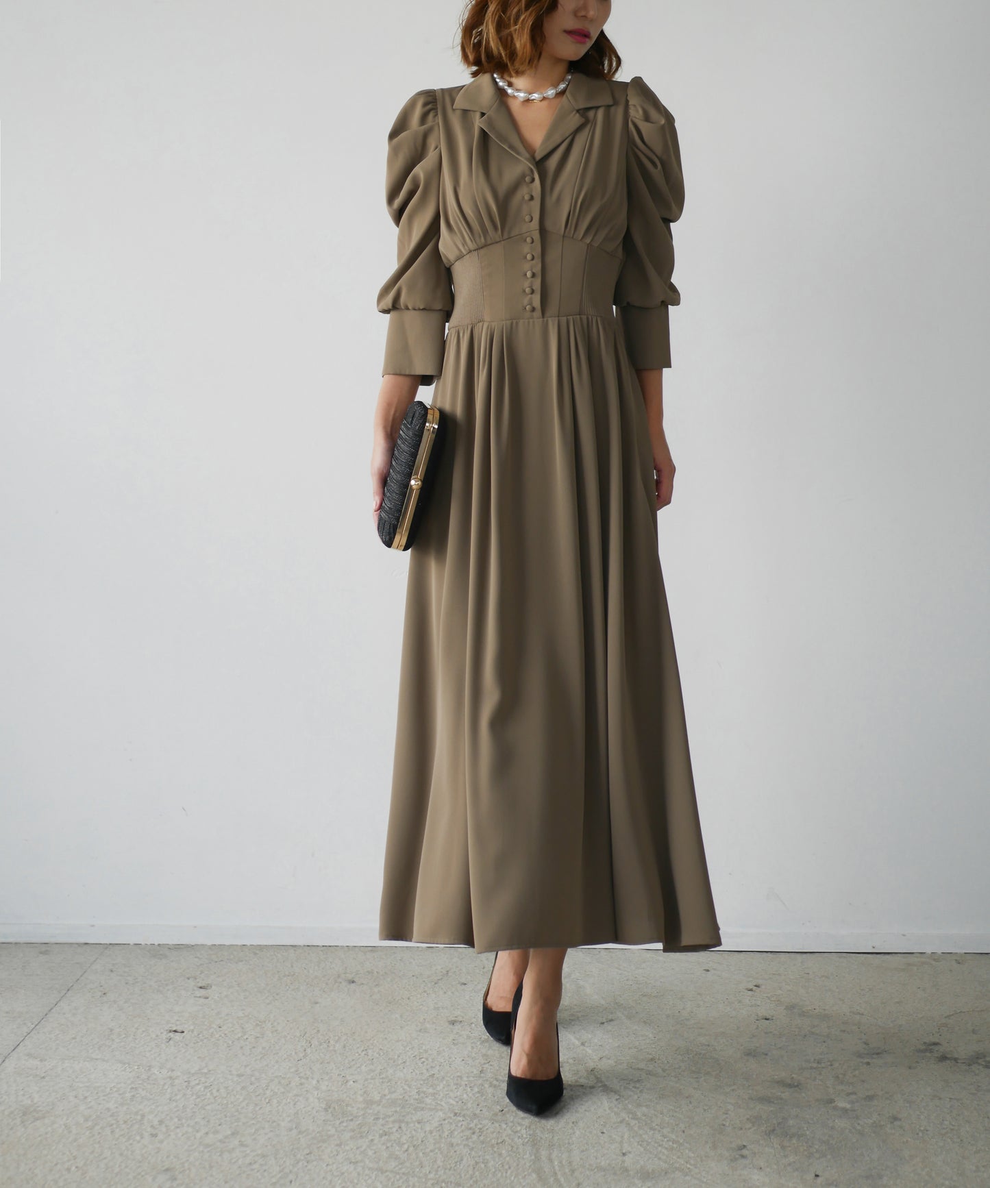 TAILORED DAY DRESS