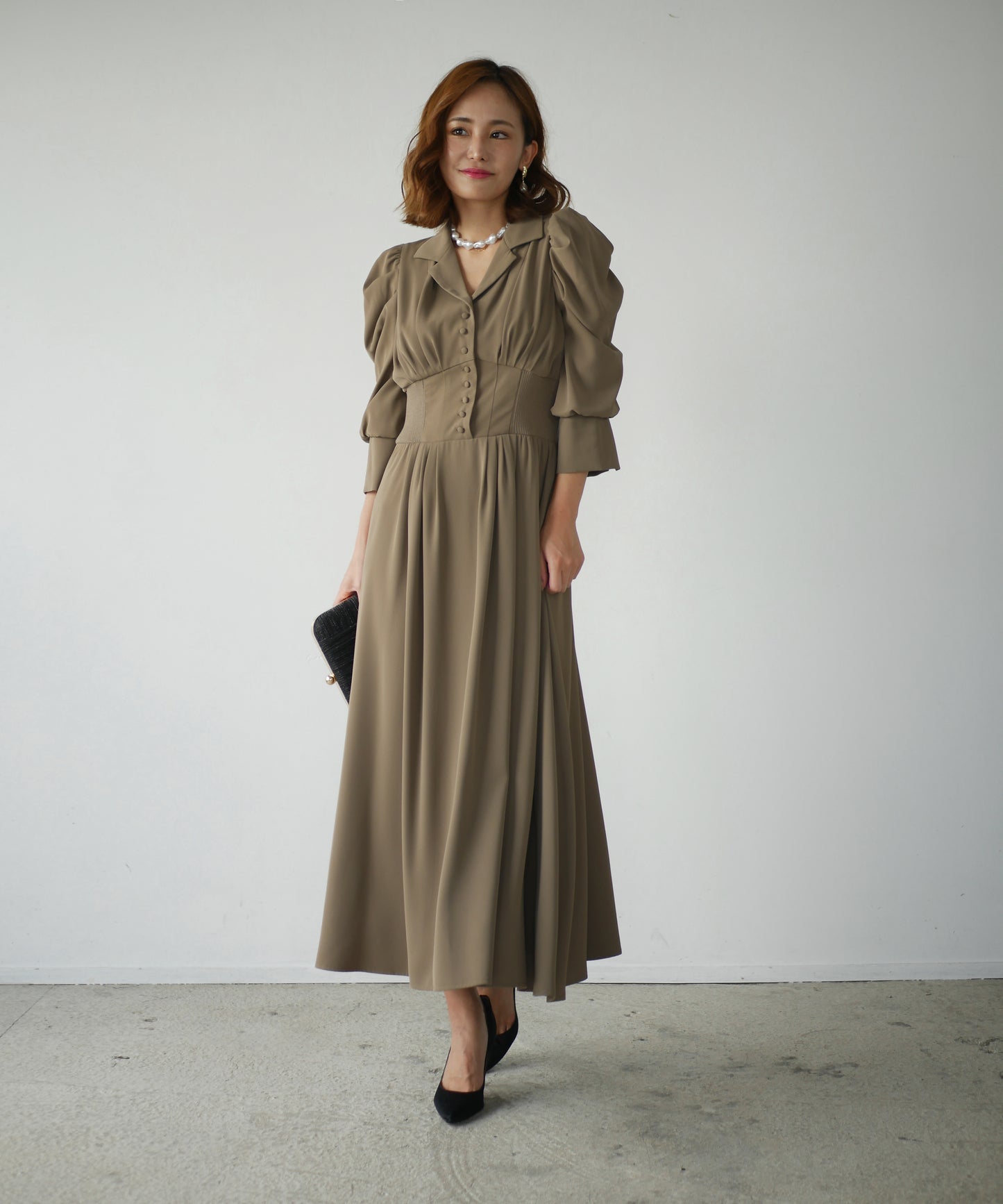 TAILORED DAY DRESS