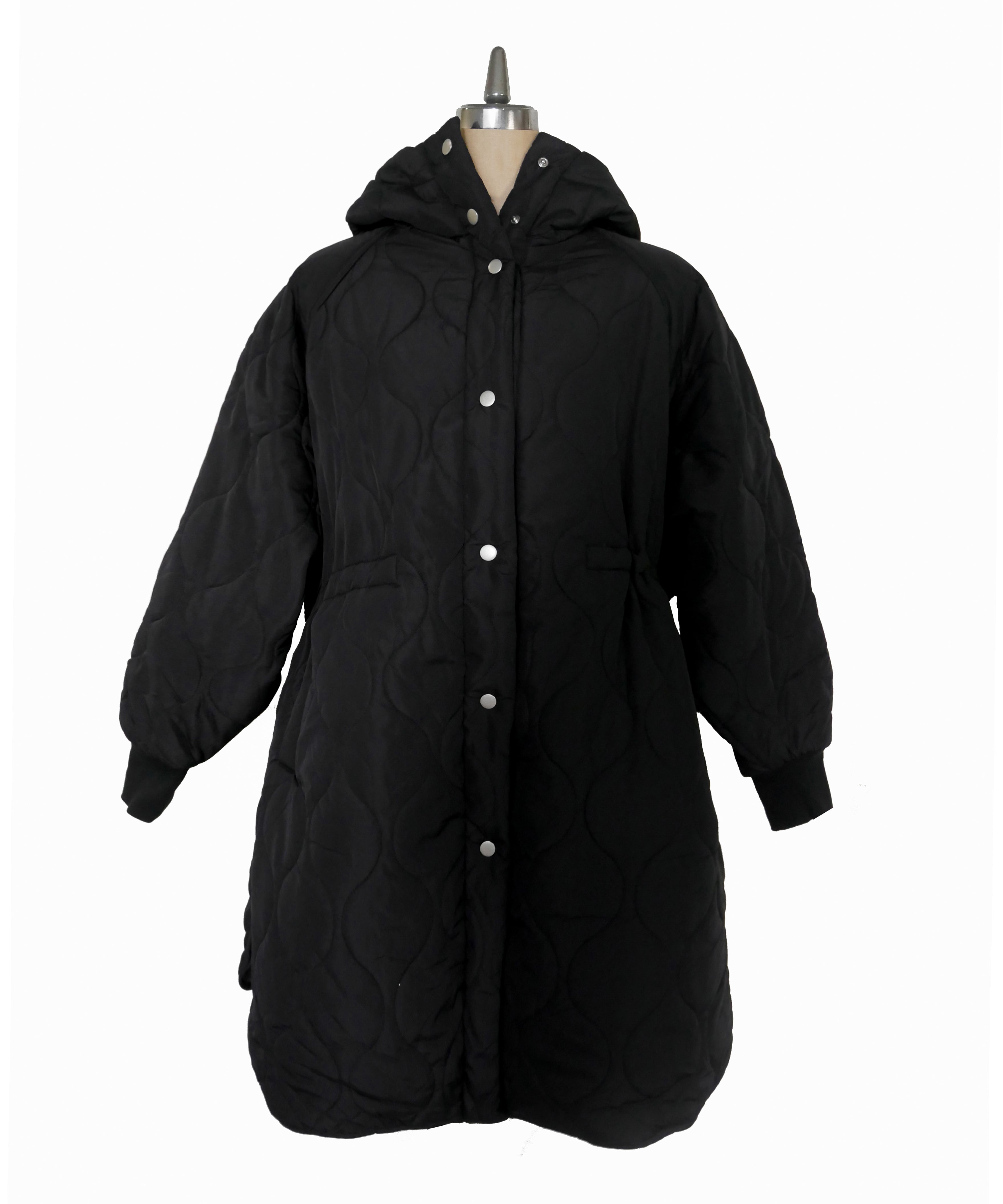 QUILT HOODIE COAT – My shawty