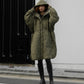 QUILT HOODIE COAT