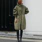 QUILT HOODIE COAT