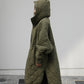 QUILT HOODIE COAT