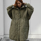 モデルサイズ：160cm B84 W61 H84 / 着用：カーキ