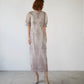 EMBROIDERY LACE PENCIL DRESS