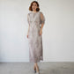 EMBROIDERY LACE PENCIL DRESS