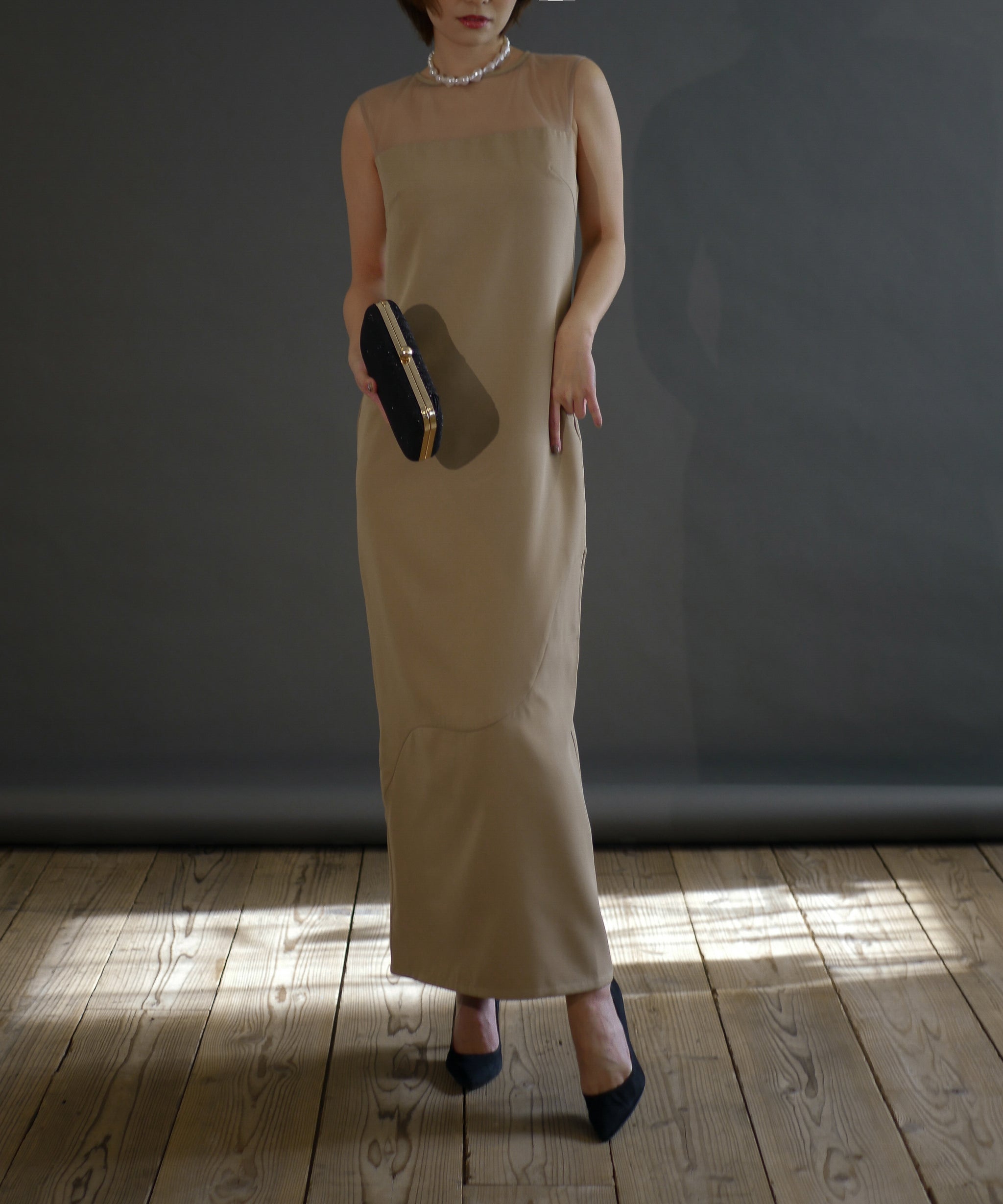 2WAY TULE BOLERO DRESS