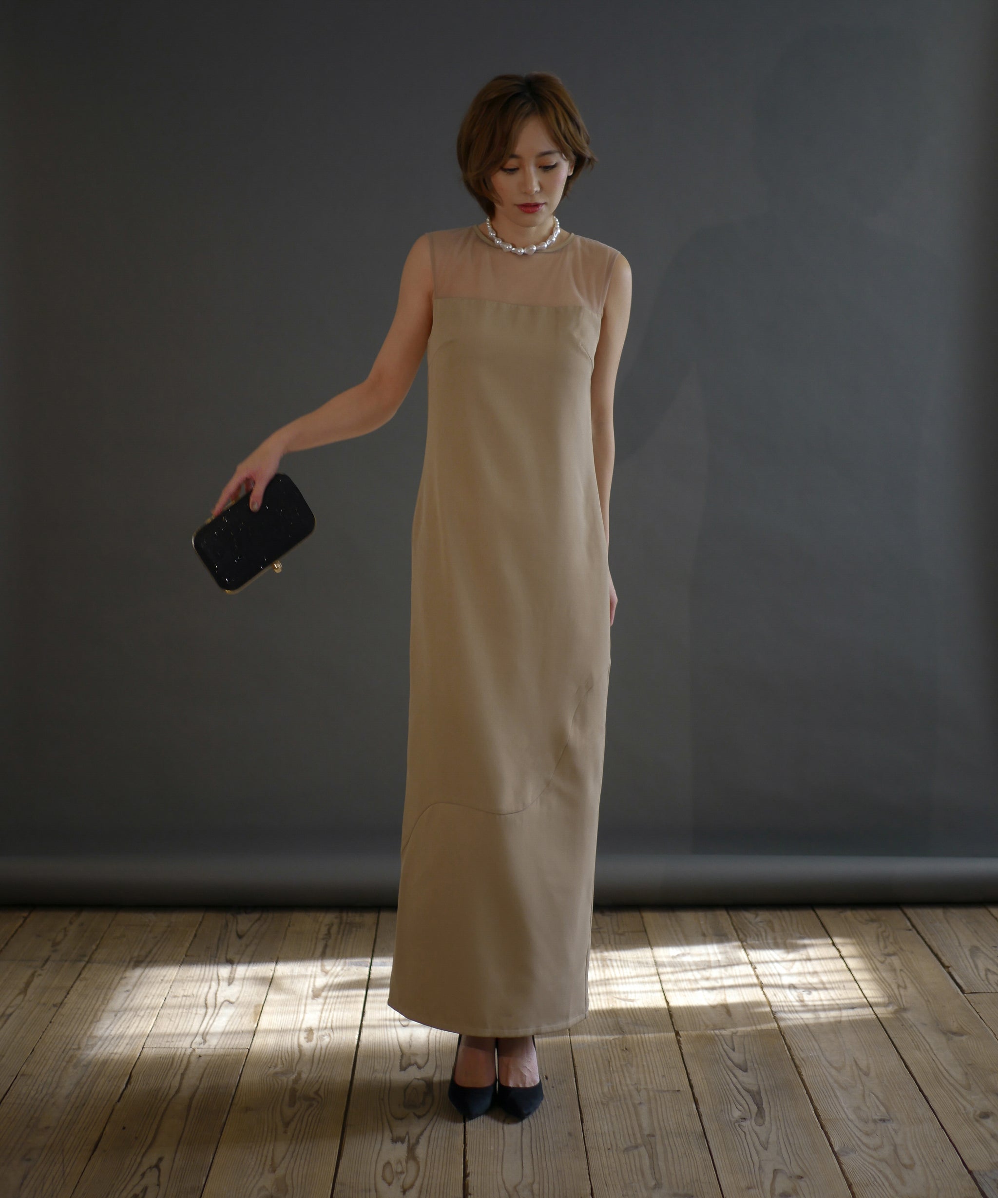 2WAY TULE BOLERO DRESS