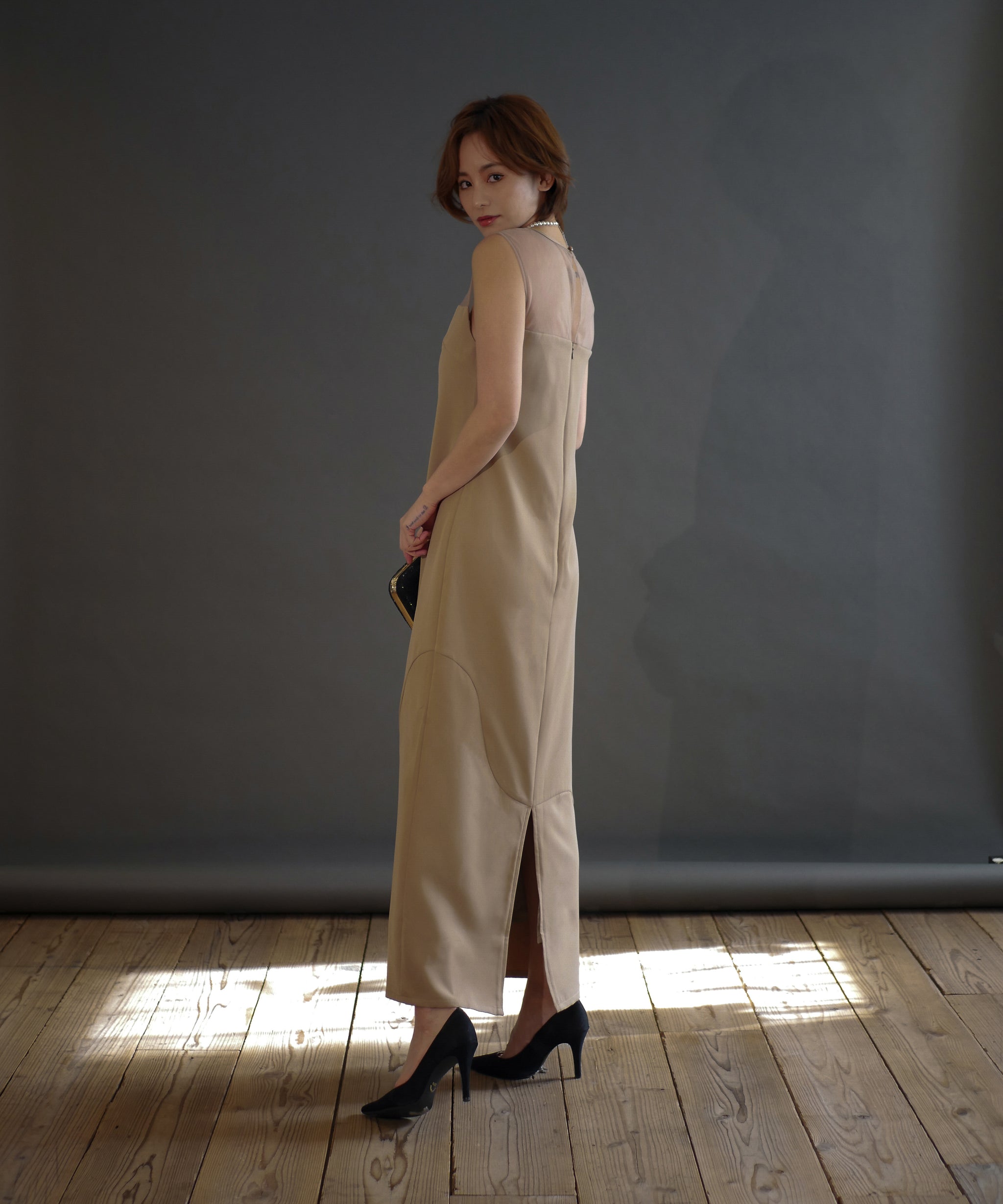 2WAY TULE BOLERO DRESS