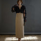 モデルサイズ：160cm B84 W61 H84 / 着用：ベージュ×ブラック S