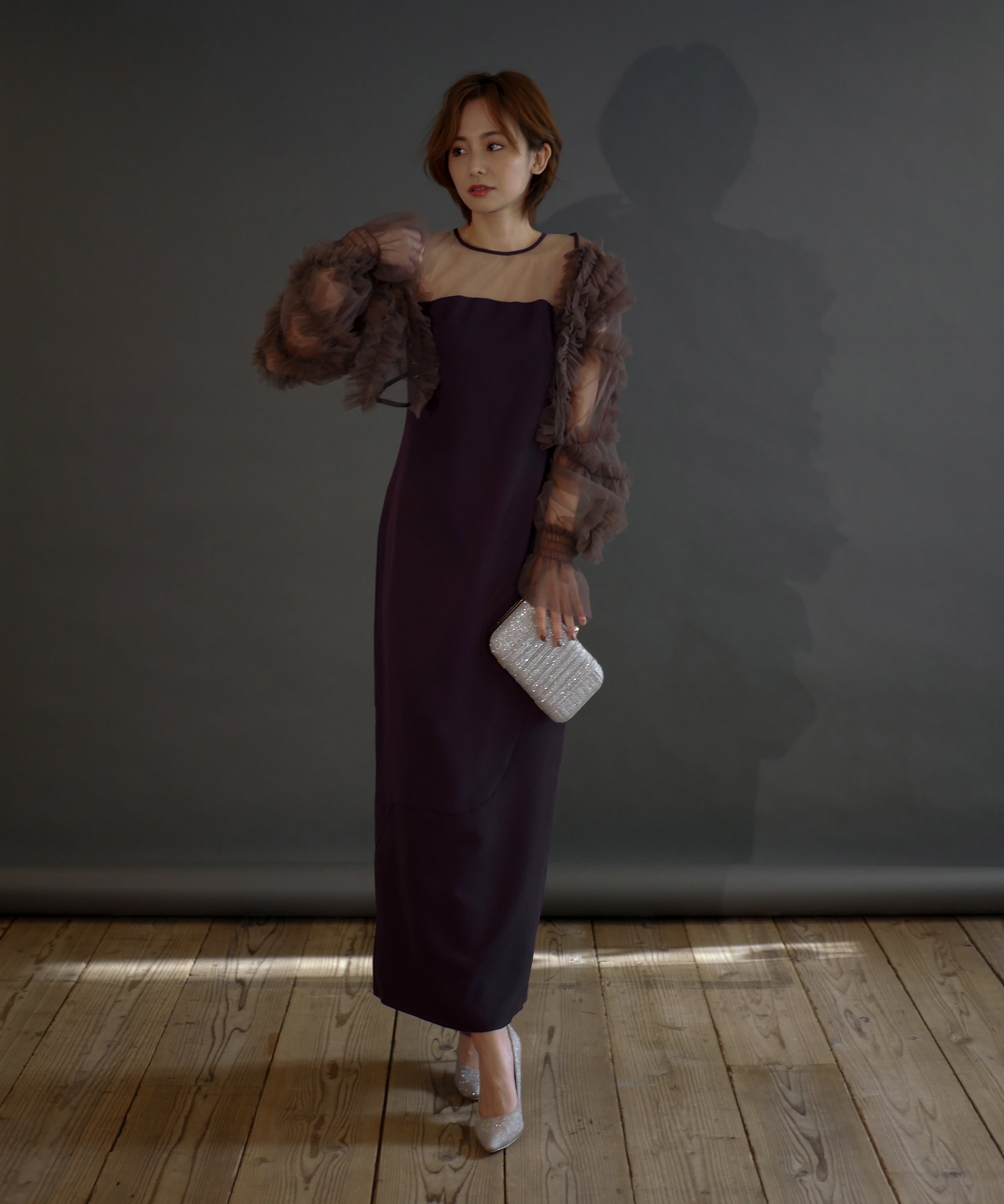 2WAY TULE BOLERO DRESS