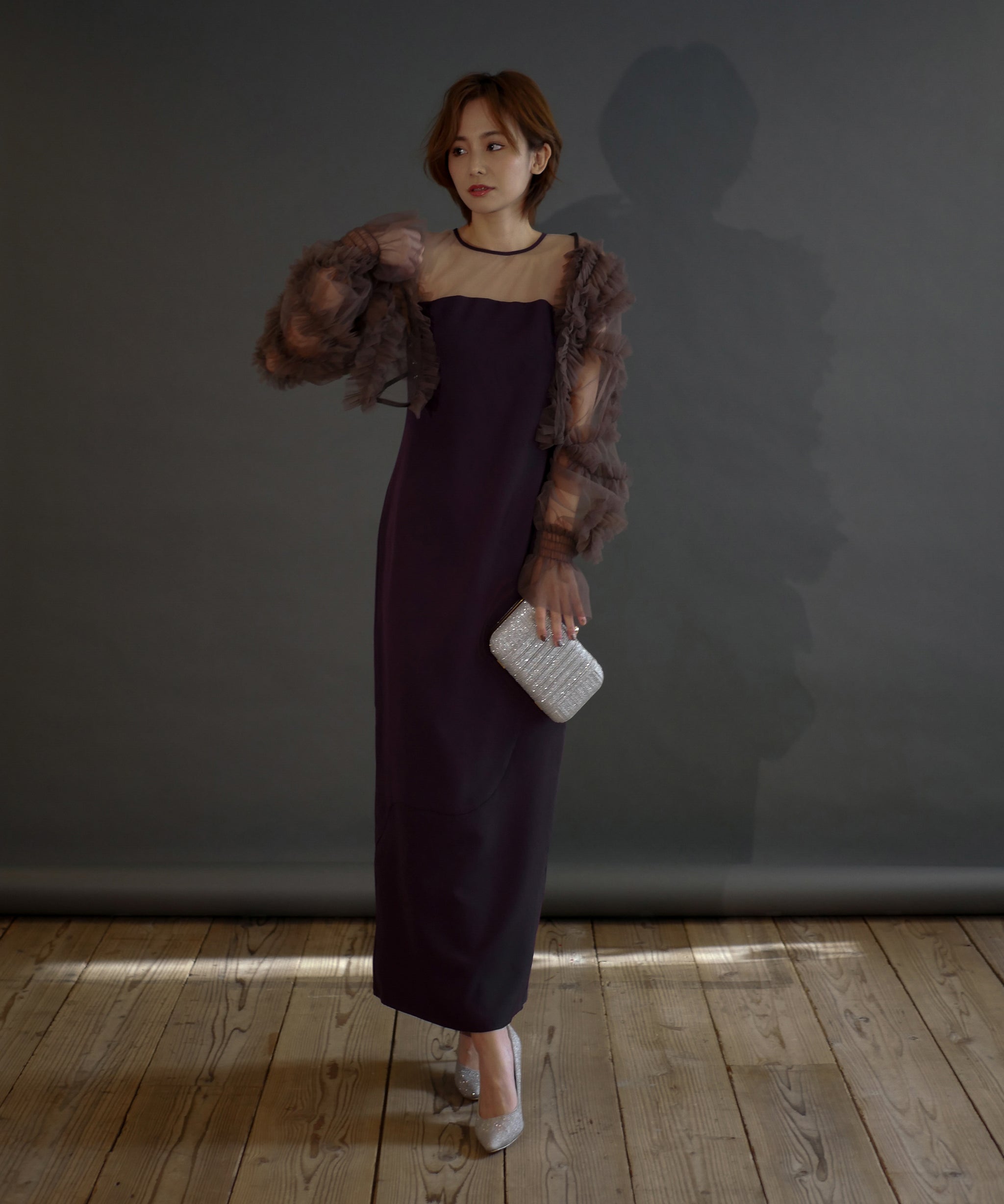 2WAY TULE BOLERO DRESS