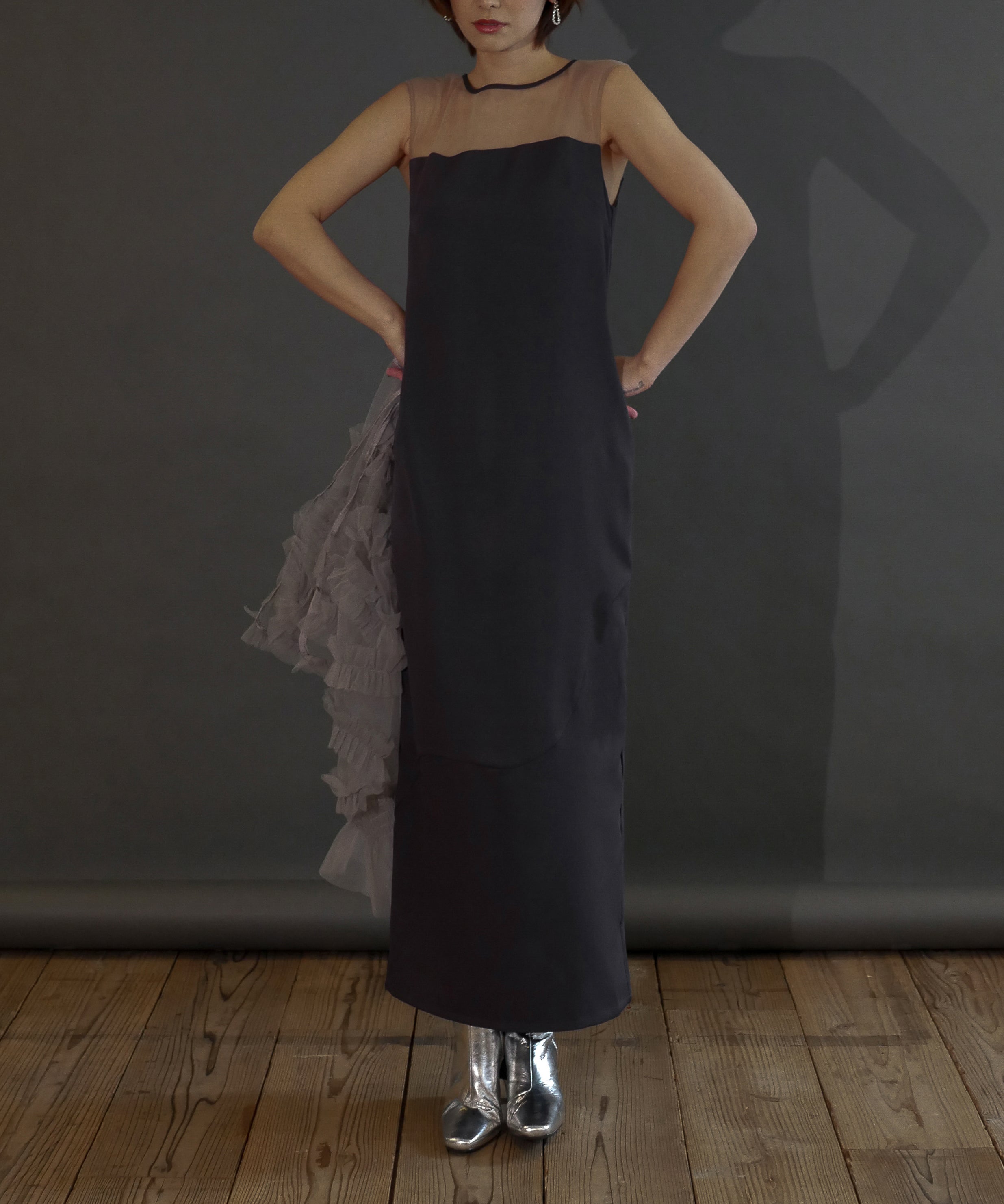2WAY TULE BOLERO DRESS
