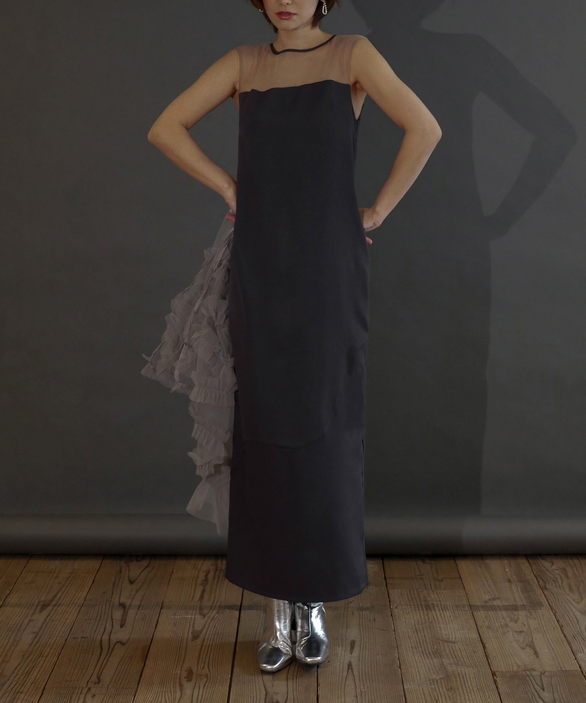 2WAY TULE BOLERO DRESS
