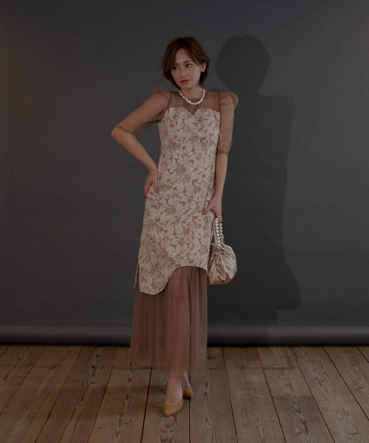 JAQURD DOKING DRESS