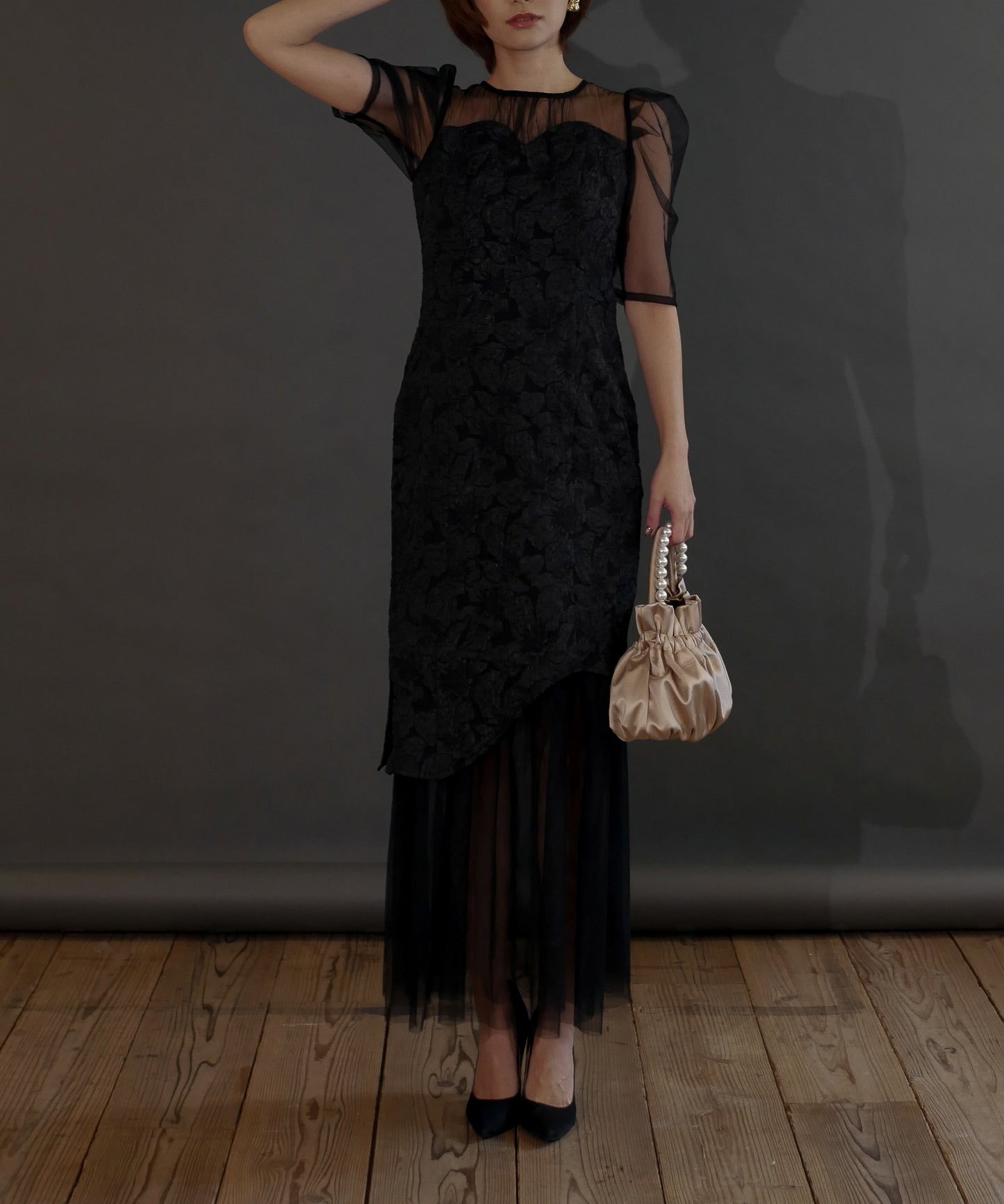 JAQURD DOKING DRESS