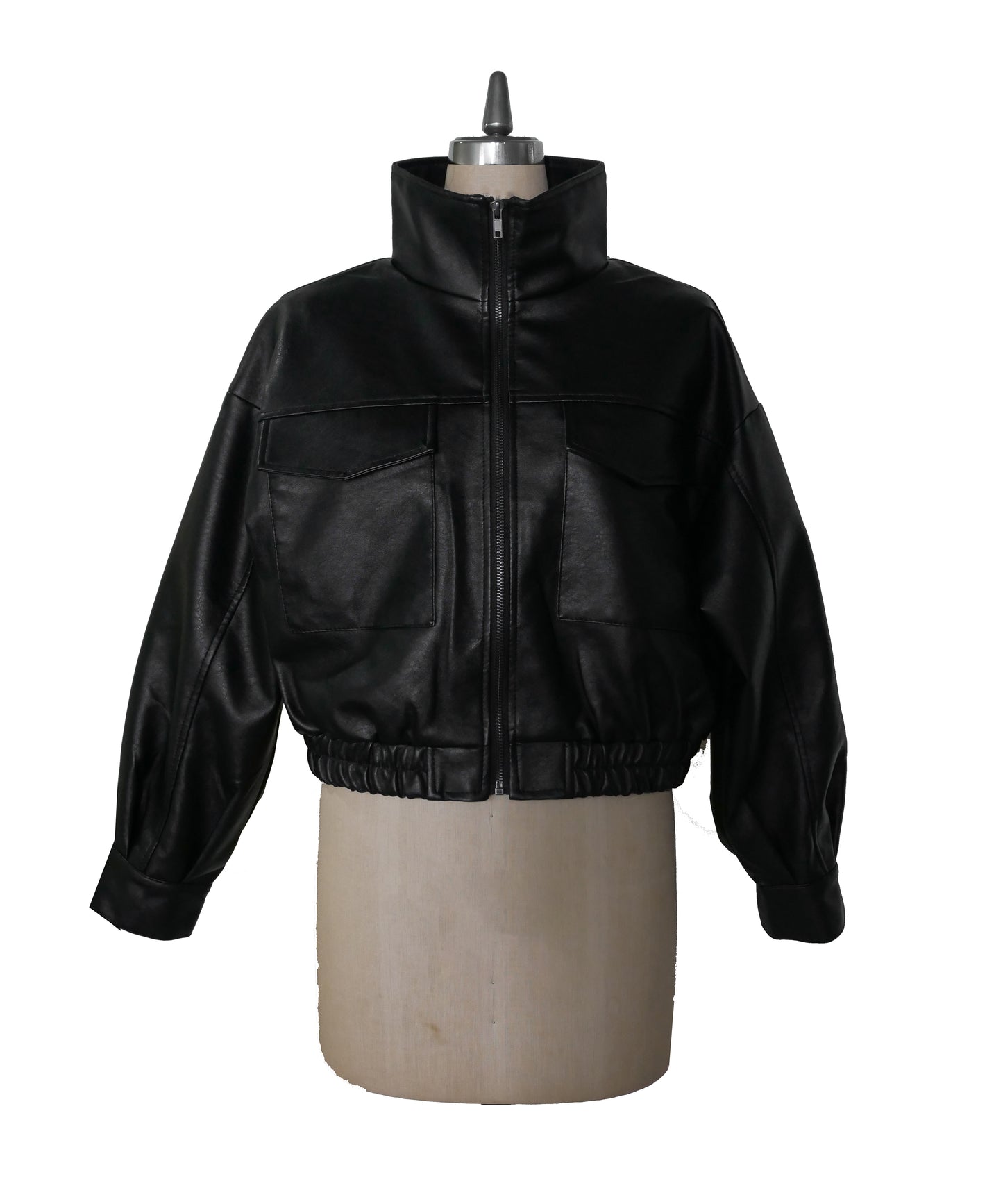 F/LEATHER SHORT BLOUSON