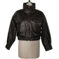 F/LEATHER SHORT BLOUSON
