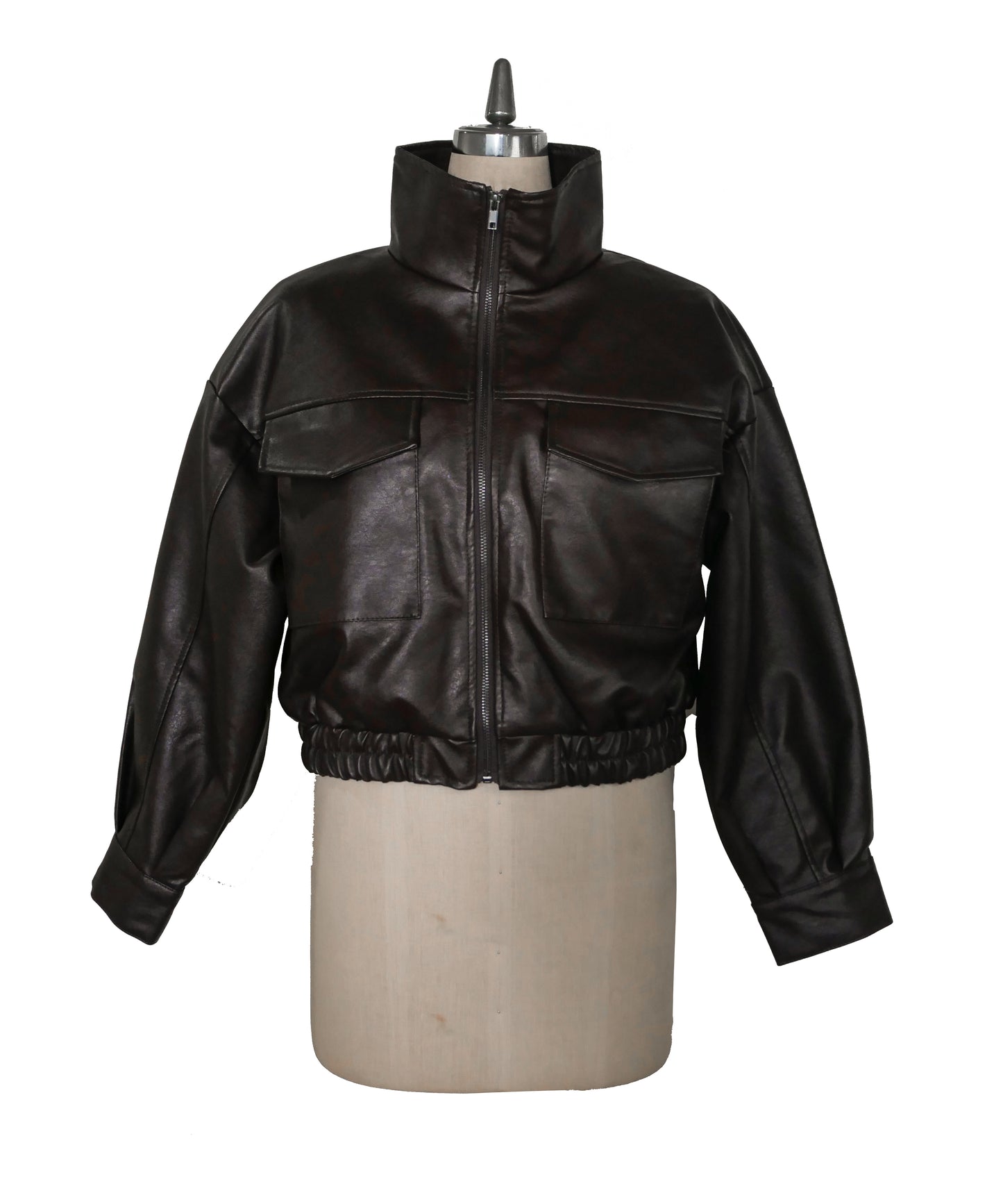 F/LEATHER SHORT BLOUSON