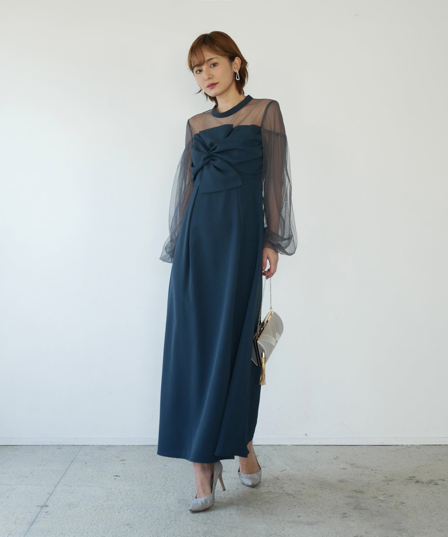TWIST SHEER DRESS