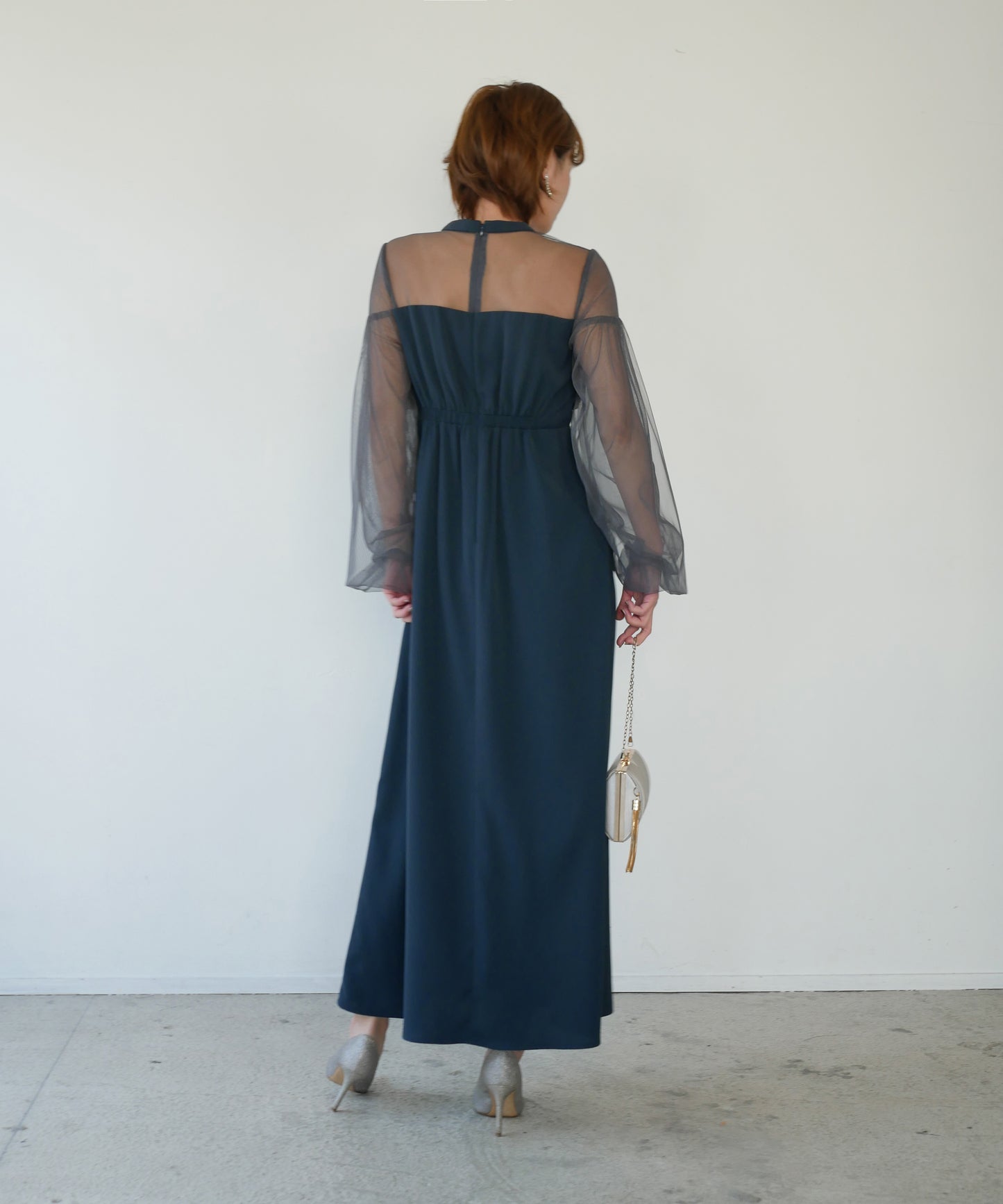 TWIST SHEER DRESS