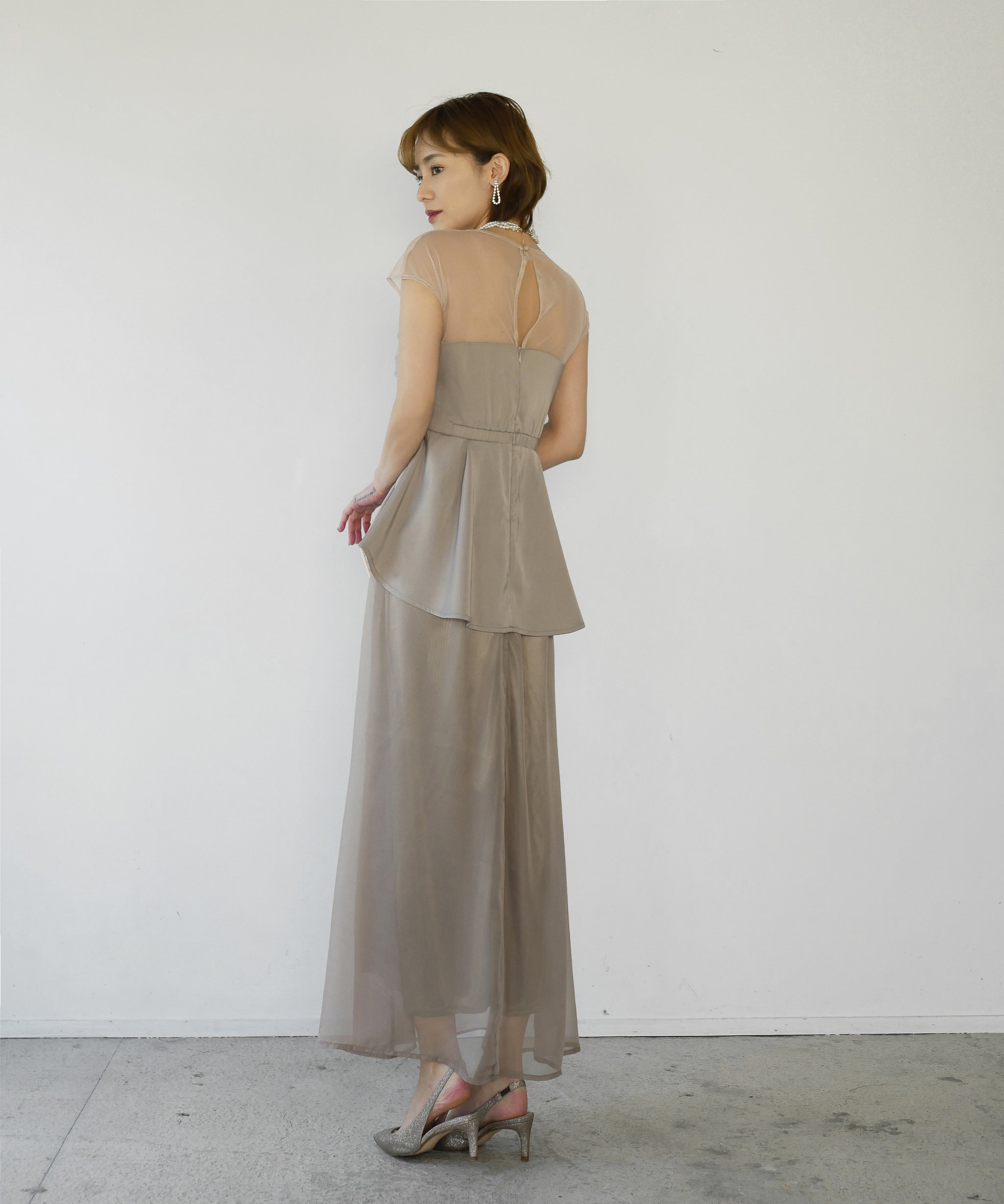 PEPLUM DOCKING DRESS