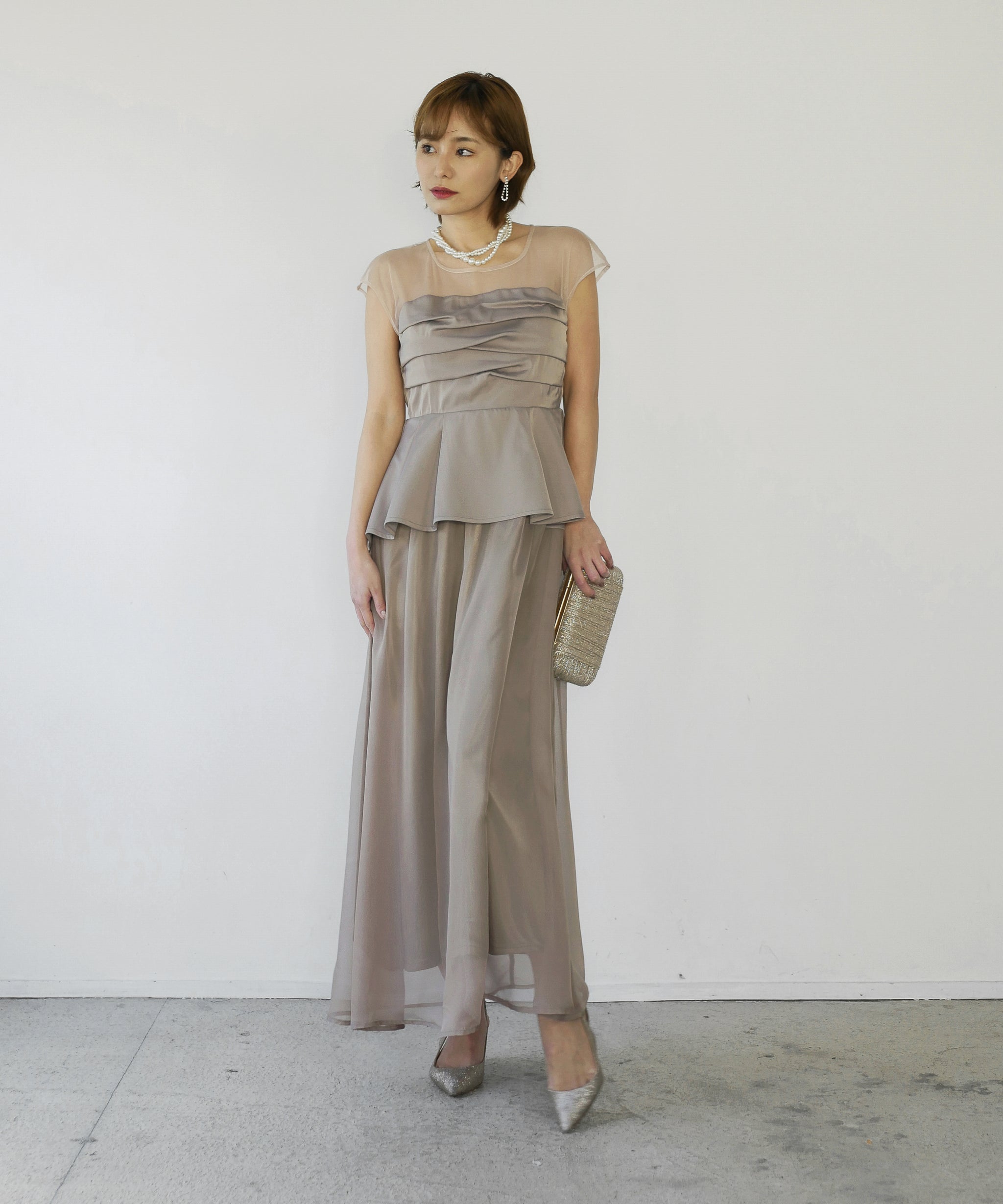 PEPLUM DOCKING DRESS