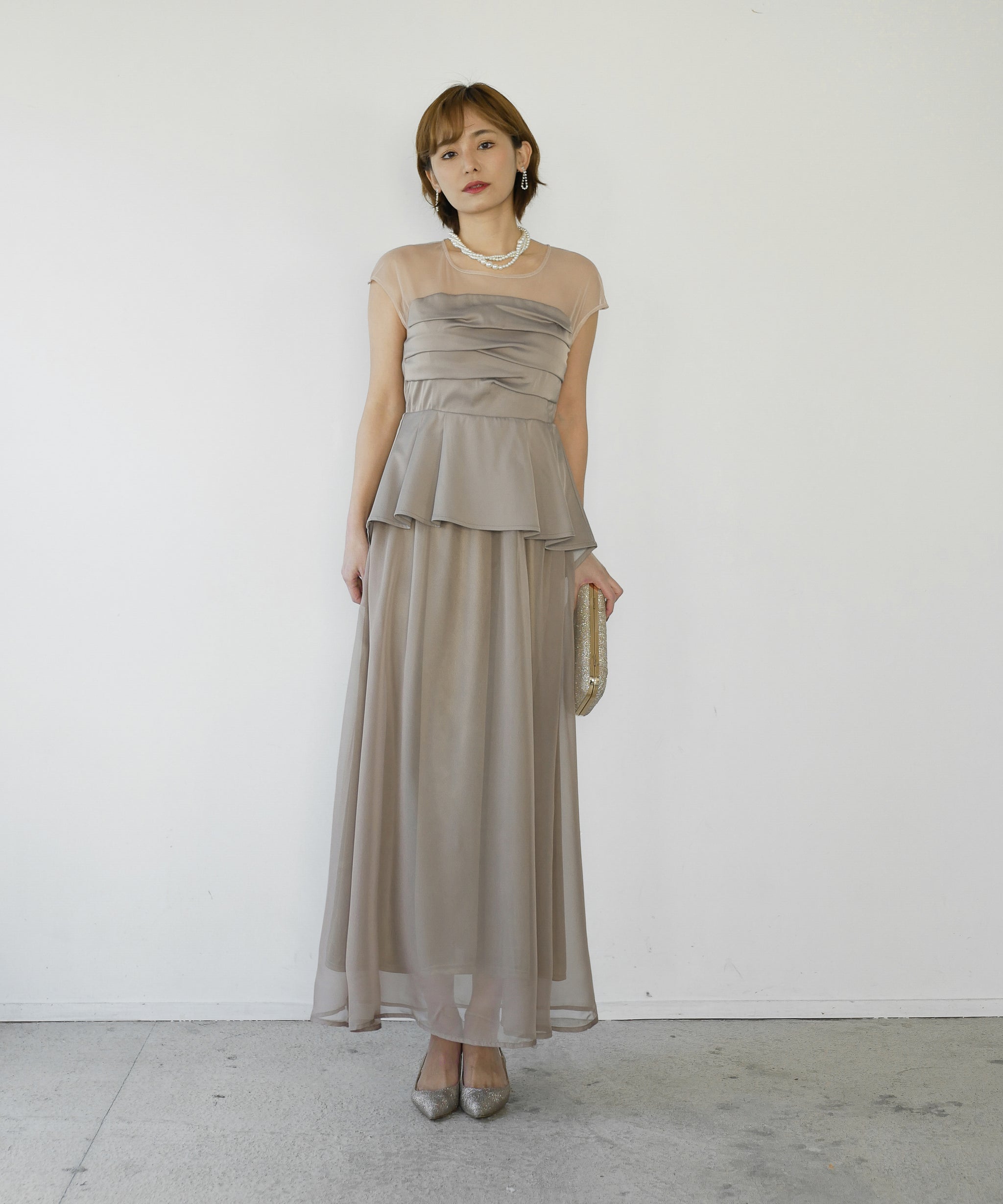 PEPLUM DOCKING DRESS