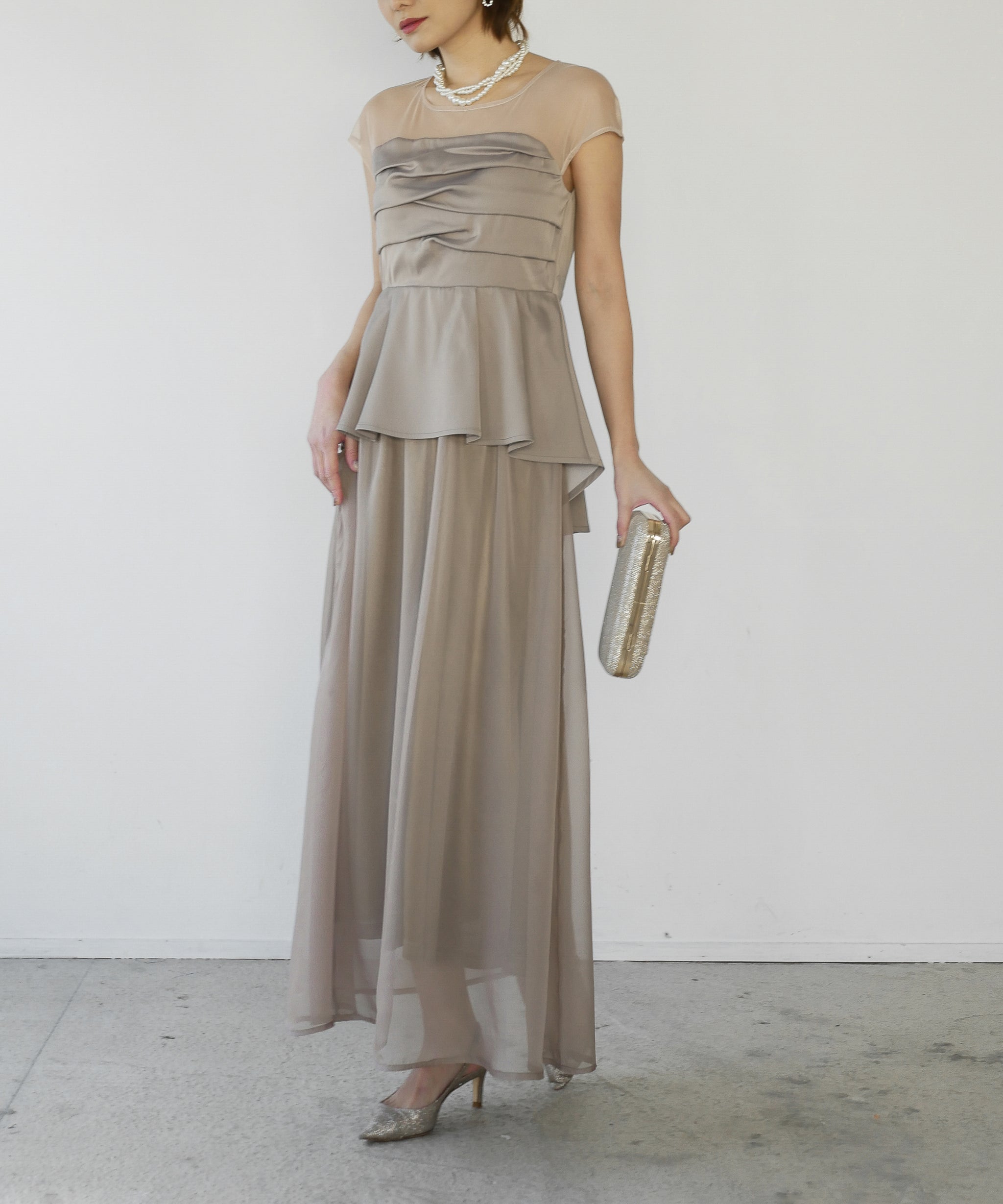 PEPLUM DOCKING DRESS