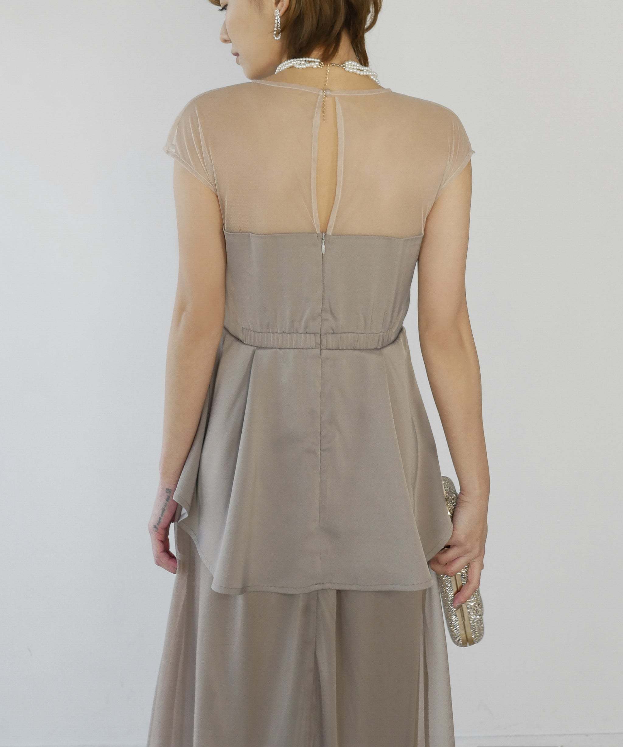 PEPLUM DOCKING DRESS