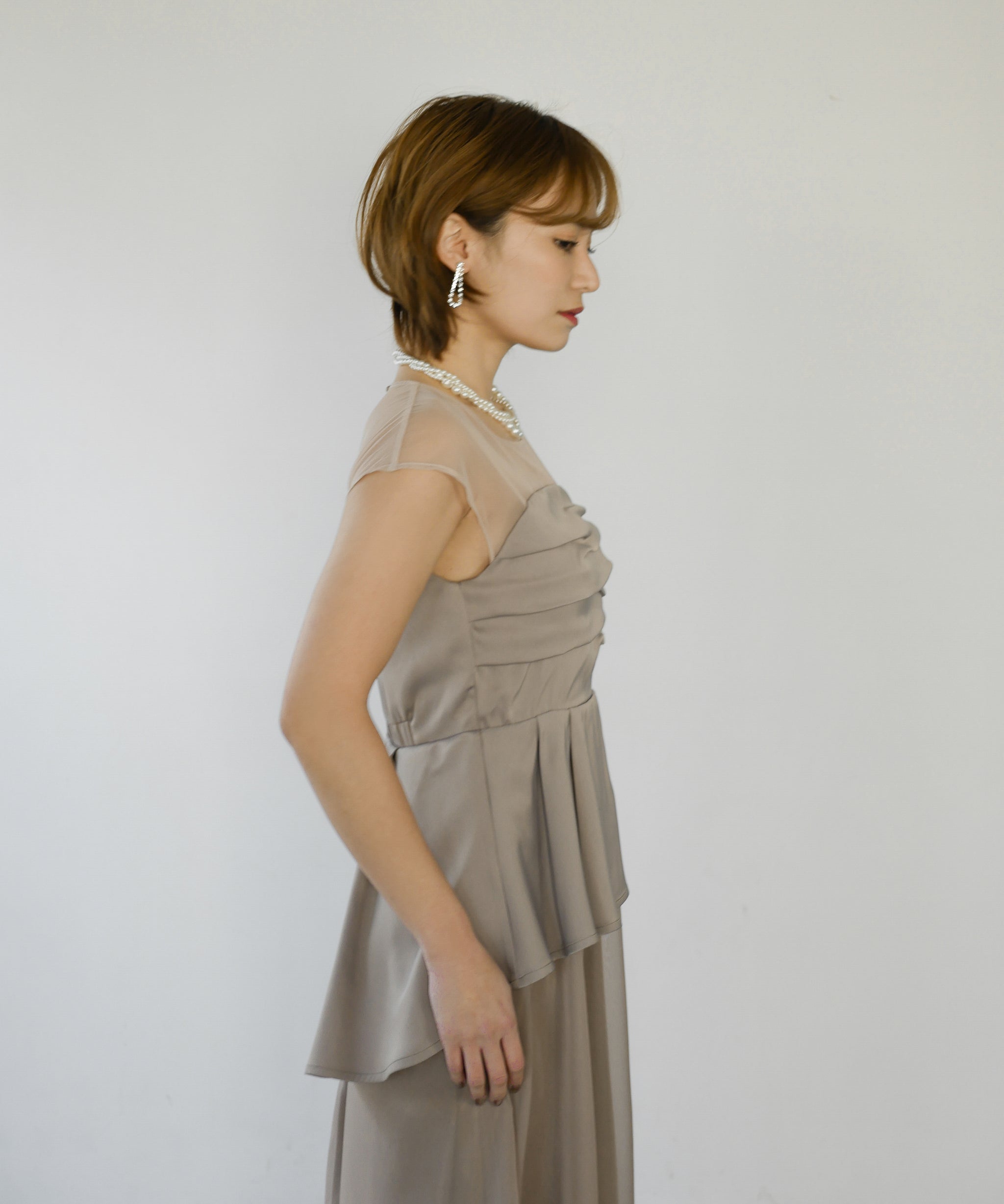 PEPLUM DOCKING DRESS