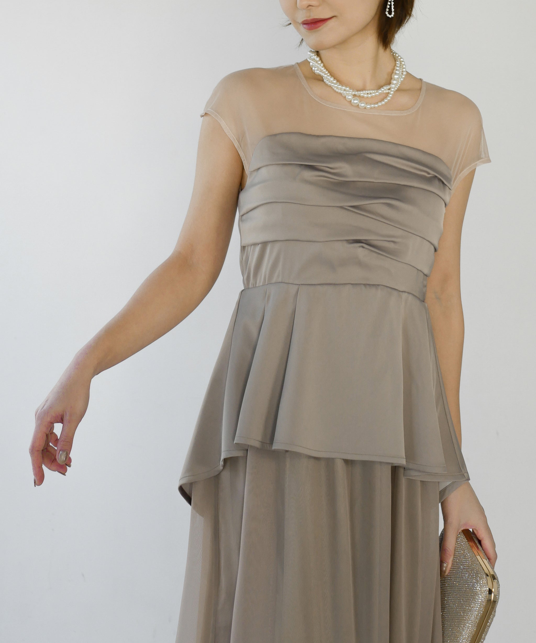 PEPLUM DOCKING DRESS