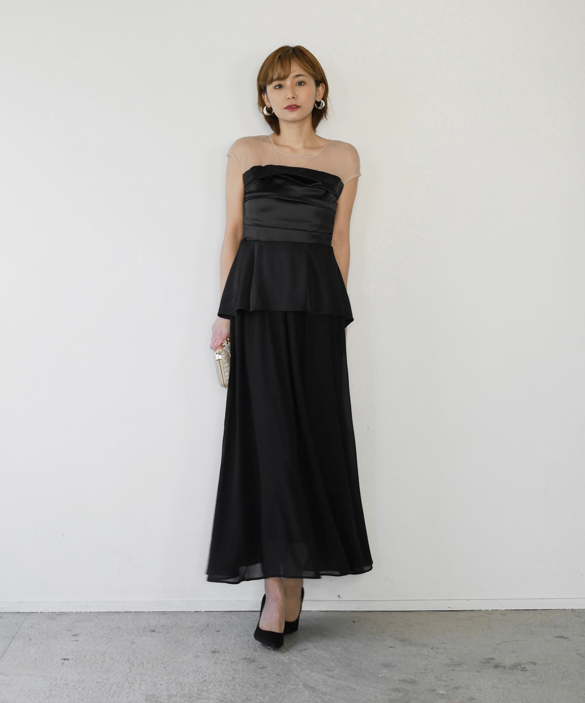 PEPLUM DOCKING DRESS