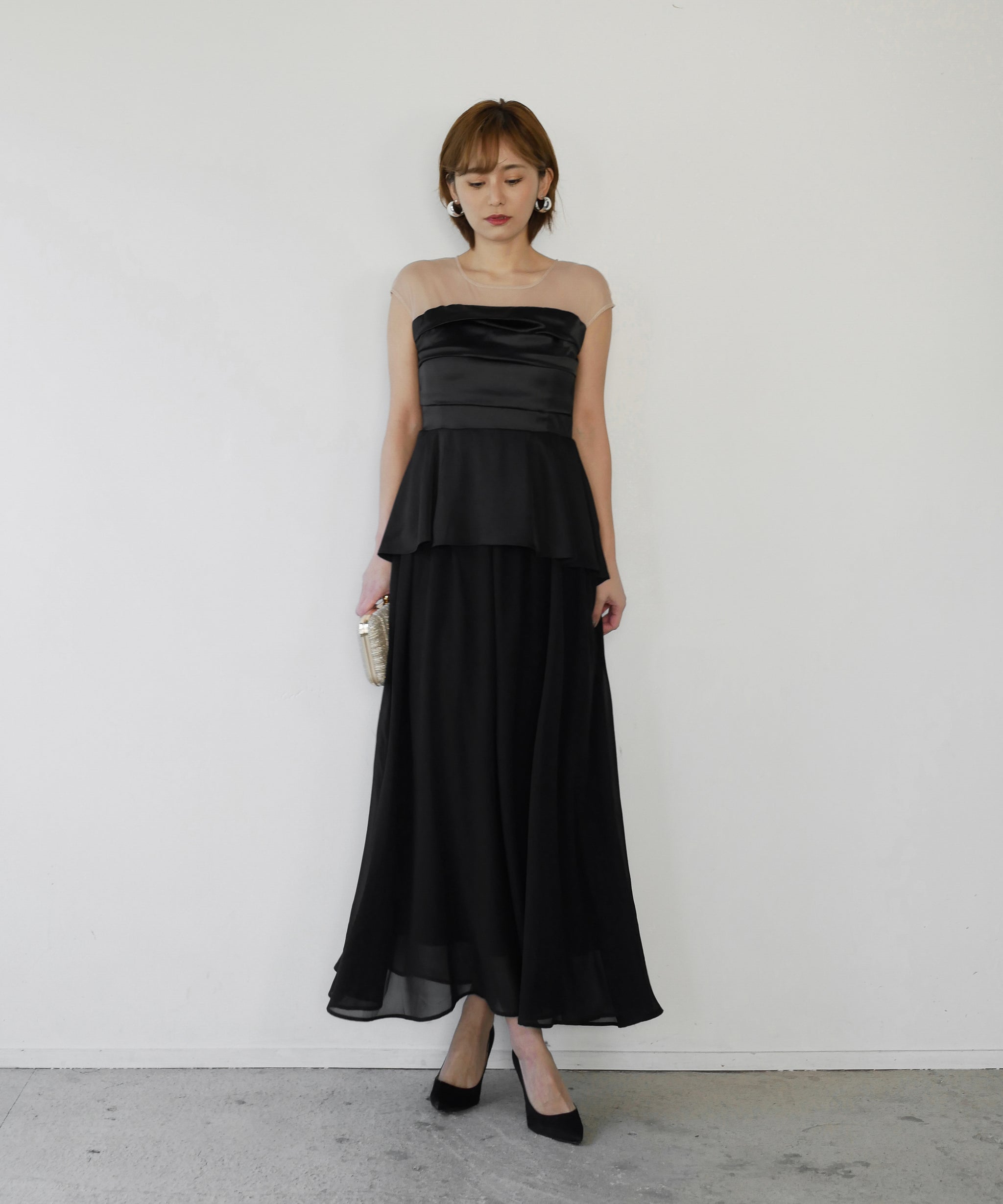 PEPLUM DOCKING DRESS