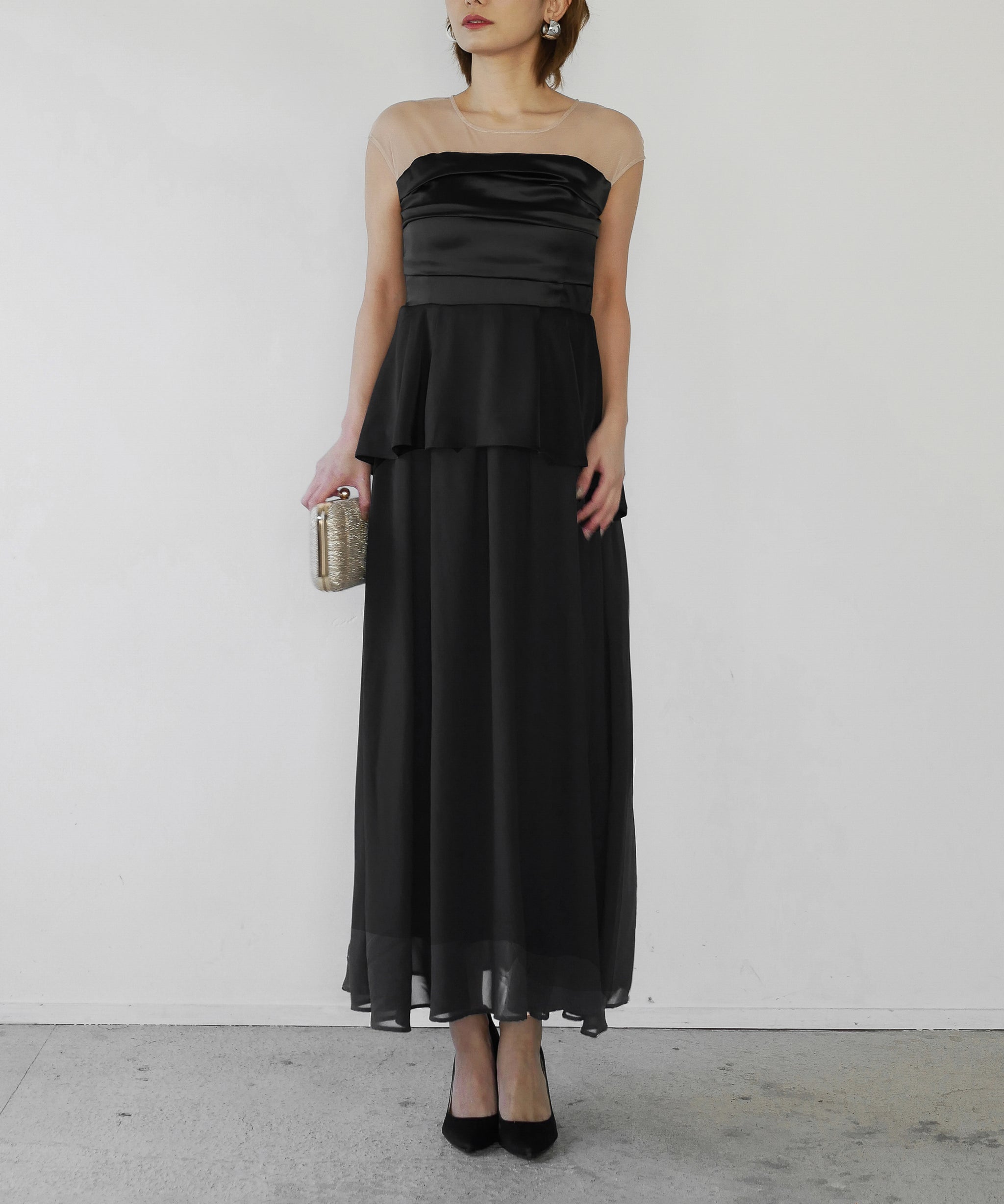 PEPLUM DOCKING DRESS