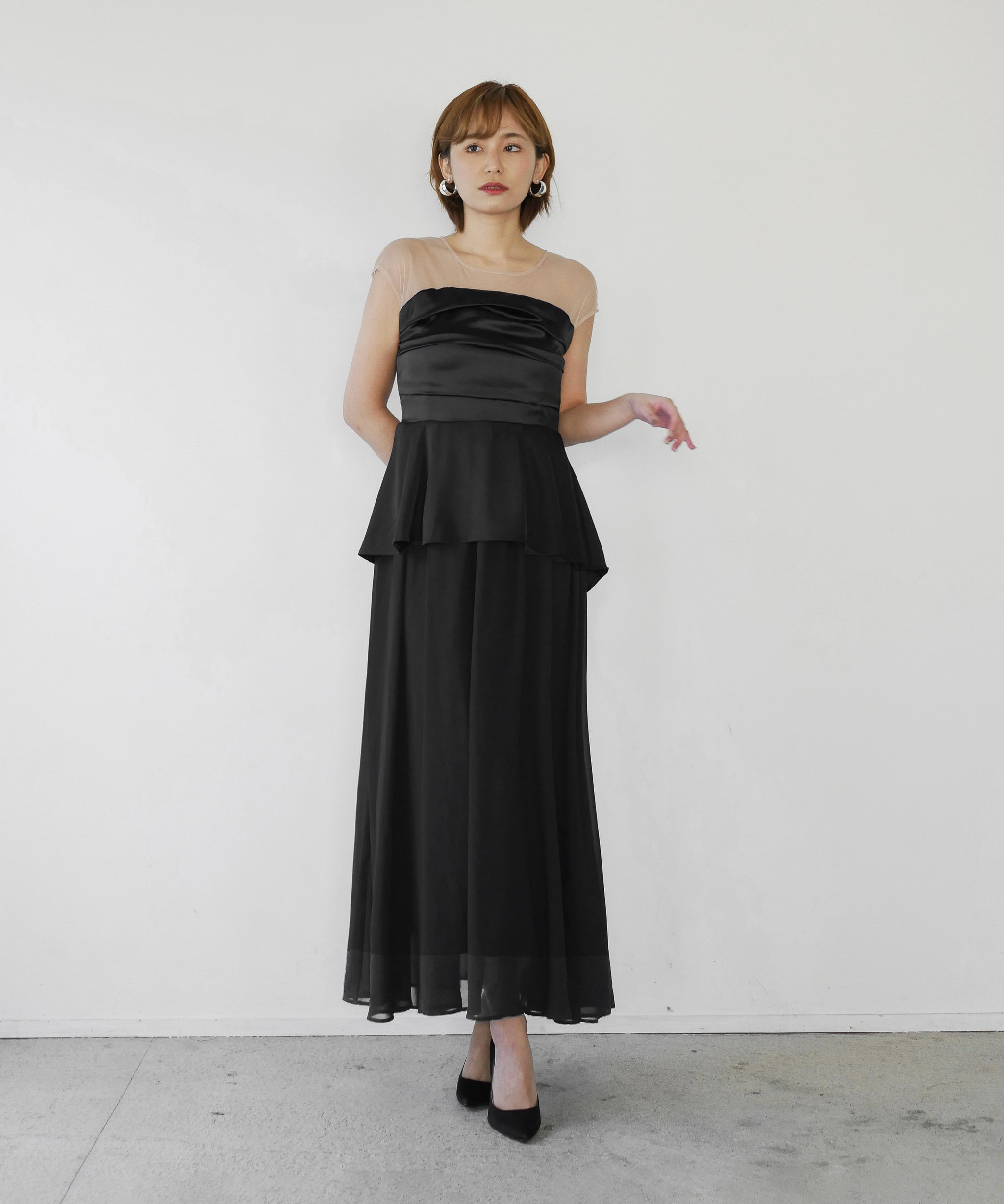 PEPLUM DOCKING DRESS